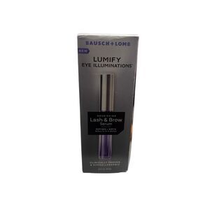 Bausch + Lomb Lumify Eye Illuminations Lash & Brow Serum – Peptides + Biotin New